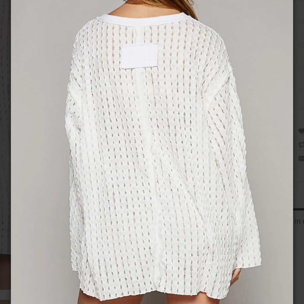 POL 💜 495 POL Long Sleeve Relaxed Fit Cut and Sew Knit Top SR32_4